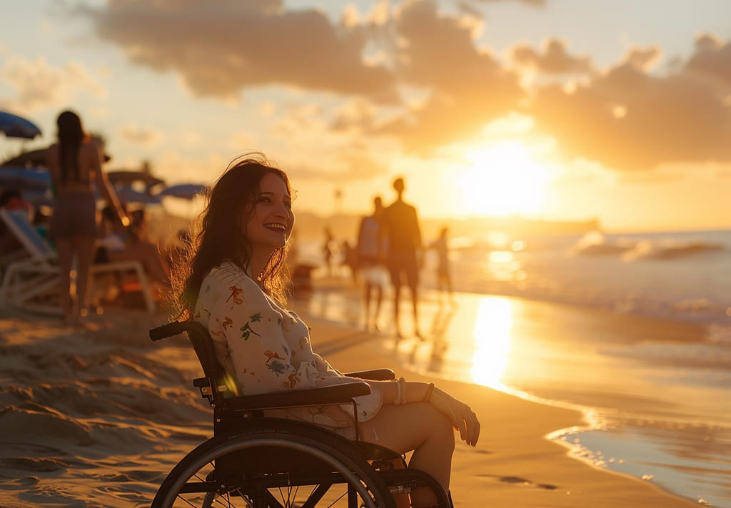 accessible beaches for disabled people in Malaga